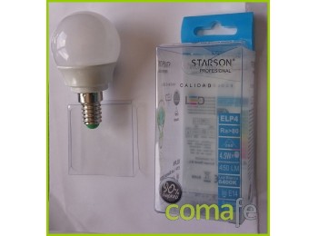Lamp esferica led e14 4,5w 450