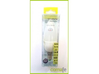 Lamp vela led e14 4,5w 450lm 3