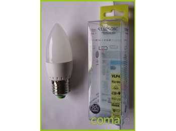Lamp vela led e27 4,5w 450lm 3