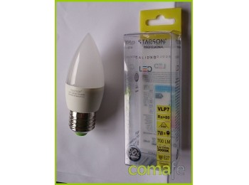 Lampara vela led e27 7w 700lm