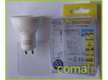 Lamp didroica led gu10 6w 600l