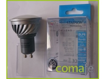 Lamp didroica led gu10 8w 800l