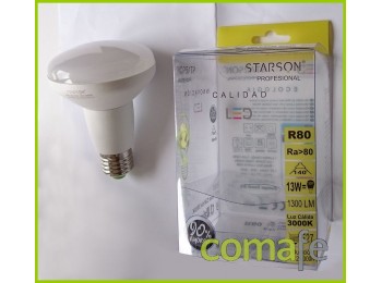 Lamp  r80  led e27 12w 1300lm