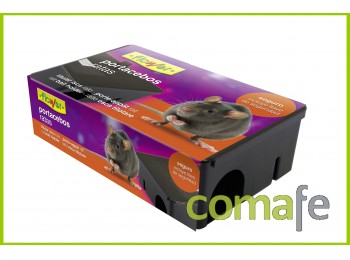 Trampa portacebos para ratas