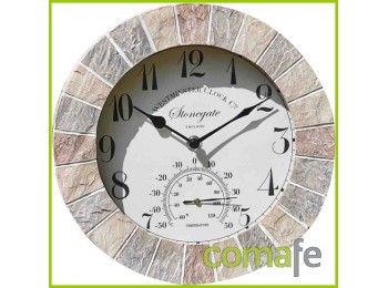 Reloj con termometro e higrome