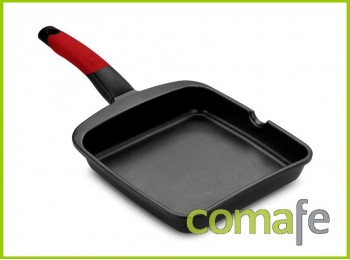 Grill liso alu fun 22x22 induc