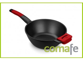 Sarten wok 28cm premiere rojo