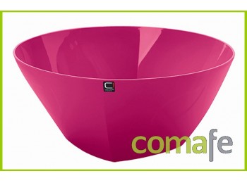 Ensaladera 27cm plastico fucsi