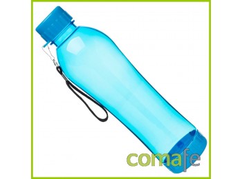 Botella liquido c/tapa transpa