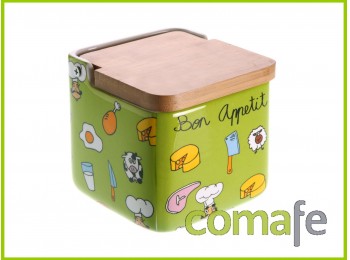 Salero bon appetit ceremica