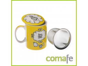 Taza infusion tea amarillo