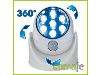 Foco led con sensor de movimie