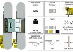 Bisagra invisible auto cierre K 2000 N. SAT