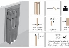 Perfil aluminio Anoniz 3 metros Koblenz EMB 0310-2