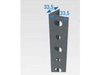 Angulo ranurado p35 3,0 mt