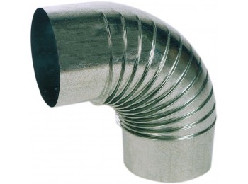 Codo t/estufa 90? 100 mm ac
