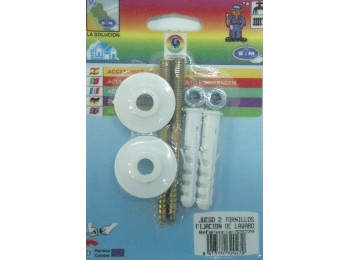 Tornillo lavabo 2 pz s&m