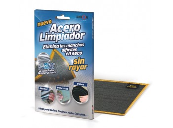 Limpiador manchas acero 18,5x1