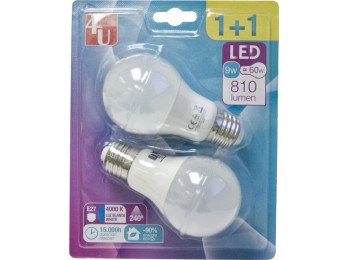 Lampara led estan e27 9w 810lm