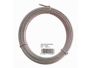 Cable 6x7+1 2mm 100 mt