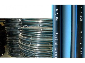 Tubo 25x050mt 10bar pe-40 50 m