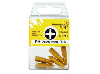 Punta atorn ph2 1/4´´-25mm 238