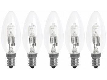 Lampara vela e14 42w eco 5 ud