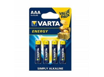 Pila lr03 aaa 1,5v energy 4 pz