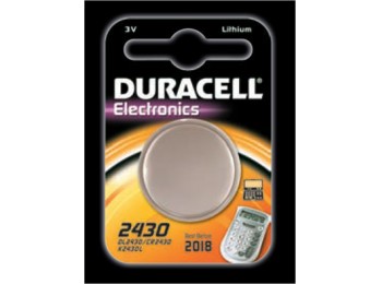 Pila boton 2430 1 pz duracell