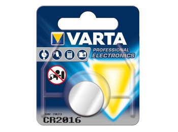 Pila boton cr2016 3v 1 pz vart