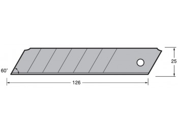 Cuchilla cutter para lc-650 10