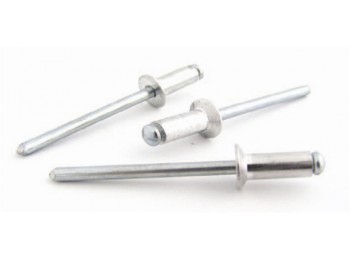 Remache 4x12mm alum 500 pz bra