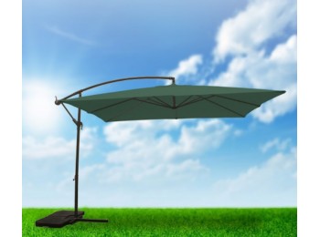 Parasol jard 3x3 m lateral alu