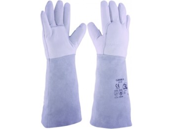 Guante piel gr l09-42cm clever