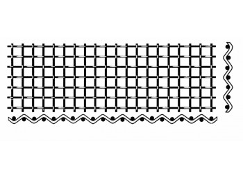 Malla mosq 1x25mt galvanizado