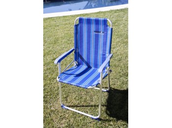Silla jard pleg azul