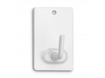 Colgador adh blanco 41x25x17mm