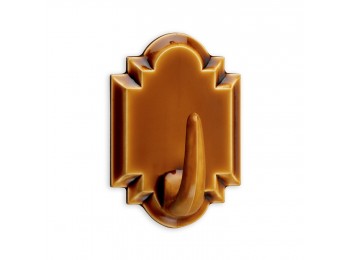 Colgador adh marron ceramica 4