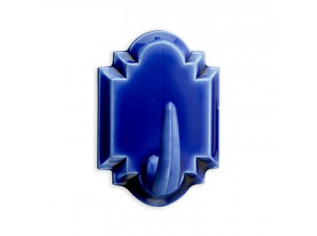 Colgador adh azul ceramica 45x
