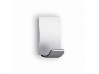 Colgador adh cromo mate 92x50x