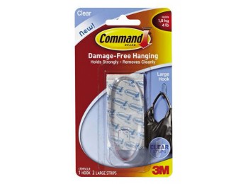 Colgador adh transparente 3m