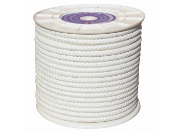 Cuerda trenz. 08mm bl 100 mt n