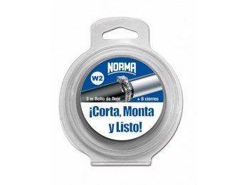 Fleje perforado 3mt acero inox