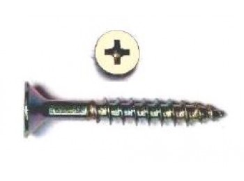 Tornillo 21x030mm cinc 500 pz