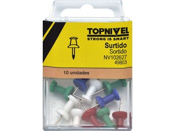 Alfiler corcho pres 10 pz
