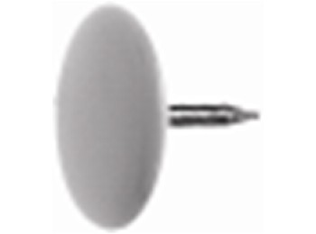 Chincheta fij plana 09mm acero