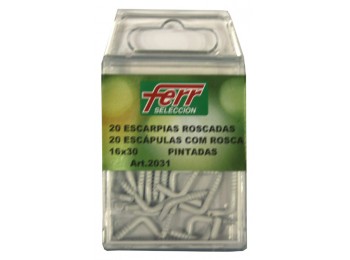 Escarpia fij rosca 17x 40mm ac