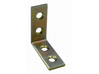 Escuadra sop 25mm acero 4 pz