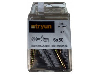 Taco fij tornillo 6,0x50mm 8x0