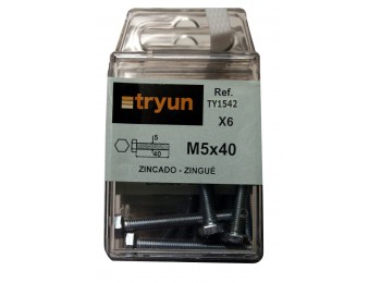 Tornillo r/metr. 05x040mm acer